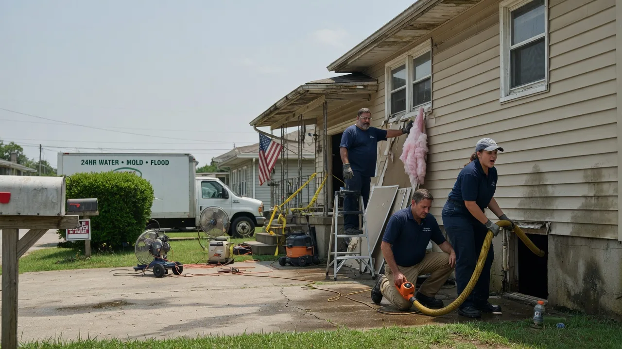 Water Damage Repair in Manderson, WY near me
